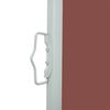 vidaXL Seitenmarkise Ausziehbar 600x160 cm Braun