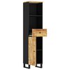 vidaXL Badschrank 38x33x160 cm Massivholz Mango