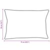 vidaXL Decke mit Kissen mit Kissen 3 pcs Wei&szlig; Mikrofaser