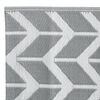vidaXL Outdoor-Teppich ARAKIL Grau 160x230 cm PP