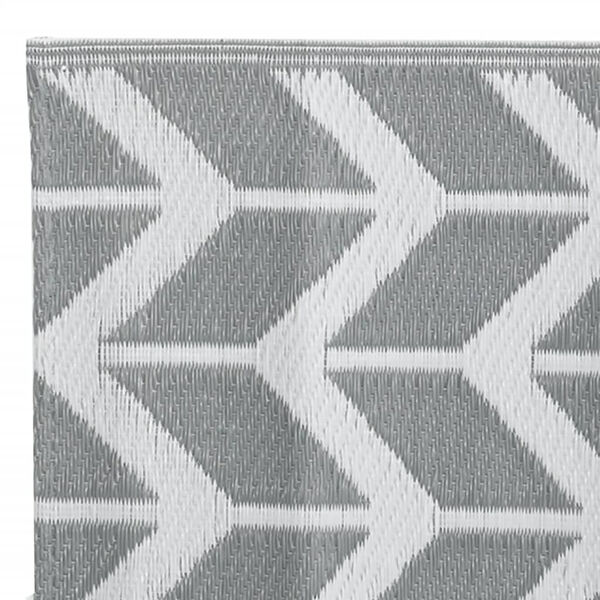 vidaXL Outdoor-Teppich ARAKIL Grau 160x230 cm PP