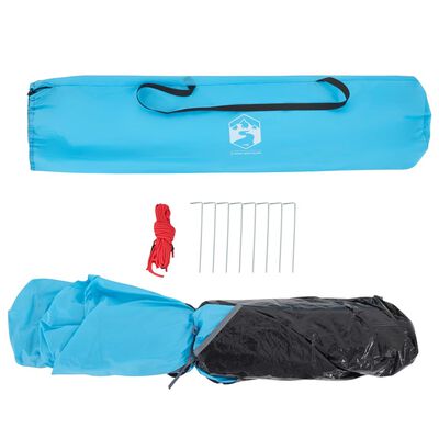 vidaXL Kuppel-Campingzelt 5 Personen Blau Quick Release