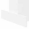 vidaXL Beistelltisch Wei&szlig; 44,5 x 45 x 55 cm Holzwerkstoff