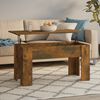 vidaXL Couchtisch R&auml;uchereiche 101x49x52 cm Holzwerkstoff