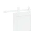 vidaXL Schiebet&uuml;r Wei&szlig; 83 x 232 cm Massives Kiefernholz