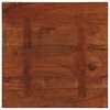 vidaXL Tischplatte 40x40x2,5 cm Quadratisch Altholz Massiv