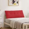 vidaXL R&uuml;ckenkissen Rot 120 x 19 x 50 cm Stoff