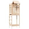 vidaXL Spielturm Braun 52,5 x 85 x 238 cm Massives Kiefernholz