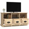vidaXL TV-Schrank Sonoma-Eiche 100x35x50 cm Holzwerkstoff