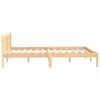 vidaXL Massivholzbett Kiefernholz 140x190 cm