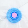 vidaXL Aufbewahrungstaschen 5 pcs Transparent und Blau 80 x 60 cm