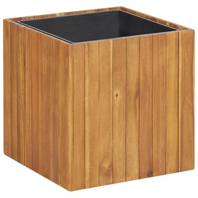 vidaXL Garten-Hochbeet 43,5 x 43,5 x 43,5 cm Massivholz Akazie