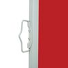 vidaXL Ausziehbare Seitenmarkise 140x300 cm Rot