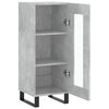 vidaXL Sideboard Betongrau 34,5x34x90 cm Holzwerkstoff