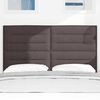 vidaXL Kopfteil Dunkelbraun 144 cm Stoff