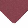 vidaXL Sitzkissen 4 pcs Weinrot 40 x 40 x 3 cm Stoff