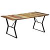 vidaXL Esstisch 180x90x76 cm Altholz Massiv