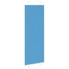 vidaXL Plissee Blau 80x200 cm Stoffbreite 79,4 cm Polyester
