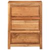 vidaXL Schubladenschrank 55x33x75 cm Massivholz Akazie