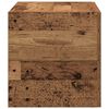 vidaXL Wandschrank Altholz-Optik 80x39x40 cm Holzwerkstoff
