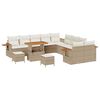 vidaXL Gartensofa-set 17 stk. 10-Sitzanzahl Beige und Creme