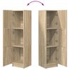 vidaXL Highboard Sonoma-Eiche 31,5 x 32 x 122,5 cm