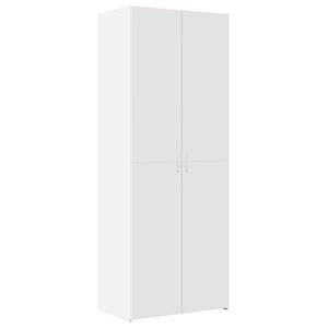vidaXL Highboard Wei&szlig; 70x42,5x185 cm Holzwerkstoff
