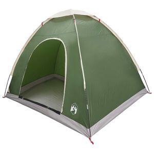 vidaXL Campingzelt mit Dach mit Luftentl&uuml;ftung Gr&uuml;n 190 x 140 x 105 cm