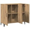 vidaXL Sideboard Artisan-Eiche 90x34x80 cm Holzwerkstoff