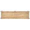 vidaXL Tablett Braun 57 x 15 x 9 cm Massives upgecyceltes Holz
