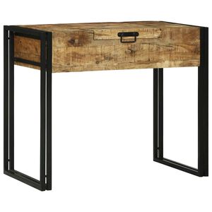 vidaXL Schlafzimmer-Frisiertische mit Speicher Braun Massivholz Mango