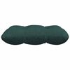 vidaXL Sitzkissen 4 pcs Dunkelgr&uuml;n 40 x 40 x 12 cm Stoff