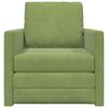 vidaXL Schlafsofa Hellgr&uuml;n 74 x 77 x 81 cm Samt