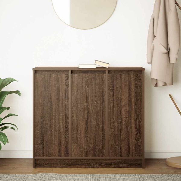 vidaXL Sideboard Braun Eichen-Optik 85x34x76 cm Holzwerkstoff