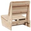 vidaXL Gartenst&uuml;hle 2 Stk. 60x64x70,5 cm Massivholz Kiefer