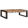vidaXL Badregal mit Regal Mehrfarbig 80 x 50 x 23 cm Massives Altholz