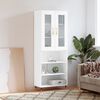 vidaXL Highboard Wei&szlig; 69,5x34x180 cm Holzwerkstoff