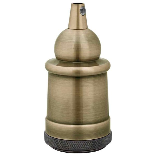 vidaXL Lampenfassungen 2 Stk. Bronze E27