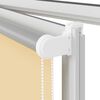 vidaXL Verdunkelungsrollo Beige 155x175 cm Stoffbreite 151,6 cm