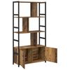 vidaXL B&uuml;cherregal Altholz 80 x 30 x 155,5 cm Holzwerkstoff