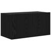 vidaXL TV-Schrankset 60 x 30 x 30 cm Schwarz Holzwerkstoff