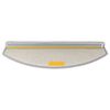 vidaXL Stufenmatten 10 Stk. 65x24x4 cm Hellgrau Halbrund Gro&szlig;