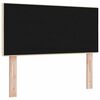 vidaXL Kopfteil mit Kopfteil Creme 90 cm Kunstleder