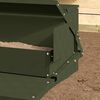 vidaXL H&uuml;hnertretfeeder Olive Gr&uuml;n 50 x 40 x 29 cm Kaltgewalzter Stahl