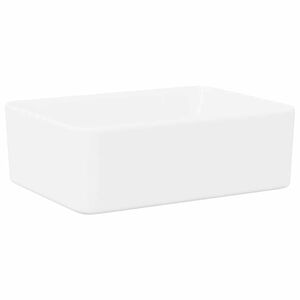 vidaXL Waschbecken 40 x 30 x 13 cm Keramik Wei&szlig;