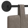 vidaXL H&auml;ngevorderseite Wandmontiert Grau 110 x 55 x 5 cm Antikes PU
