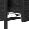 vidaXL Couchtisch Schwarz Eichen-Optik 100 x 51 x 45 cm Holzwerkstoff