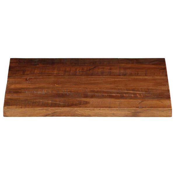 vidaXL Tischplatte 50x50x2,5 cm Quadratisch Altholz Massiv