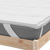 vidaXL Matratzenschoner Wei&szlig; 200x220 cm