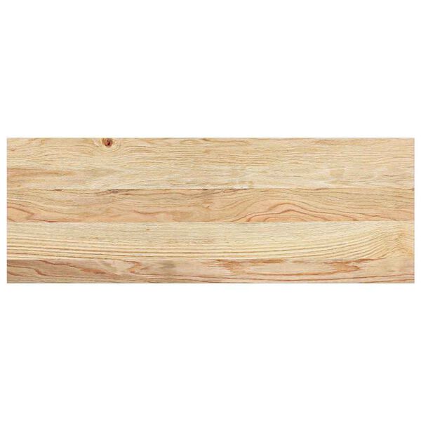 vidaXL Treppenstufen 2 Stk. Unbehandelt 70x30x2 cm Massivholz Eiche